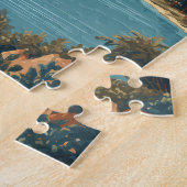 Osttimor-Illustration Reise Kunst Vintage Puzzle (Seite)