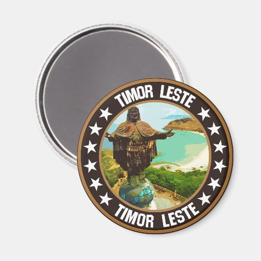 Osttimor Magnet (Vorderseite/Rückseite)