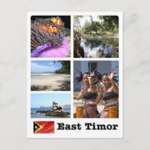 Osttimor - Mosaik - Postkarte (Vorderseite)