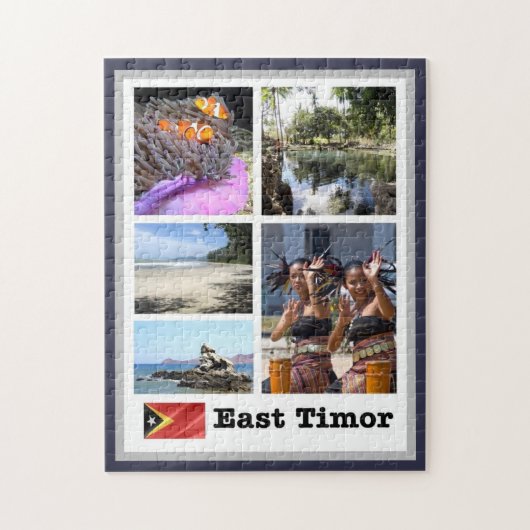 Osttimor - Mosaik - Puzzle (Vertikal)