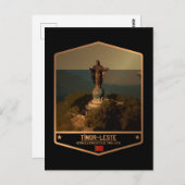 Osttimor Postkarte (Vorne/Hinten)