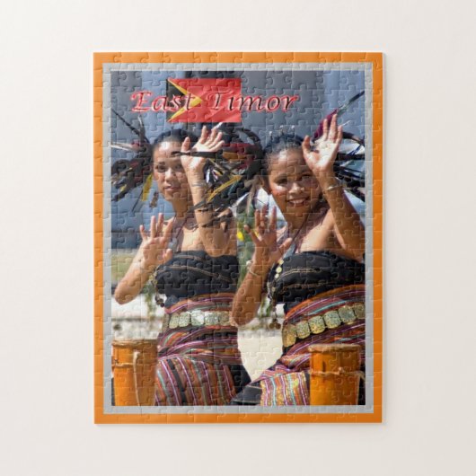 Osttimor - puzzle (Vertikal)
