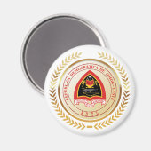 Osttimor-Wappen Magnet (Vorderseite/Rückseite)
