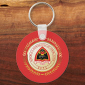 Osttimor-Wappen Schlüsselanhänger (Rückseite)