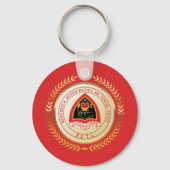 Osttimor-Wappen Schlüsselanhänger (Rückseite)