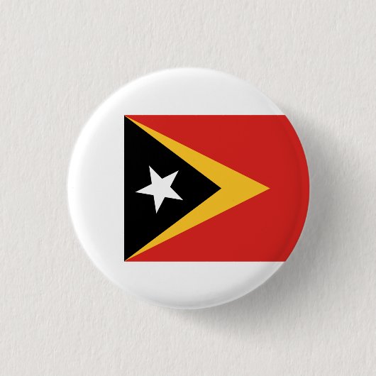 Osttimorische Flagge, Flagge Osttimors Button (Vorderseite)