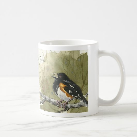 Osttowhee-Vogel-Tasse Kaffeetasse (Rechts)