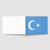 Ostturkestan Uyghur Flag Gästebuch (Voll)