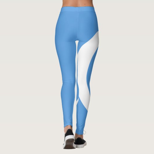 Ostturkestan Uyghur Flag Leggings (Rückseite)