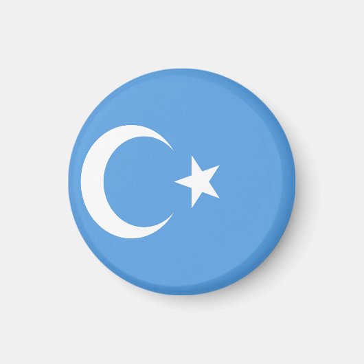 Ostturkestan Uyghur Flag Magnet (Vorne)