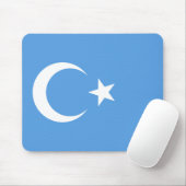 Ostturkestan Uyghur Flag Mousepad (Mit Mouse)