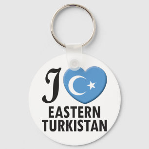 OstTurkistan Liebe Schlüsselanhänger