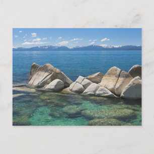 Ostufer-Felsen, Lake Tahoe… Postkarte
