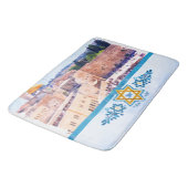 Ostwall Tempel Berg Jerusalem Badematte (Schrägansicht)