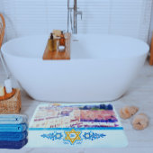 Ostwall Tempel Berg Jerusalem Badematte