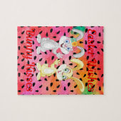 OSTWÜNSCHE, BUNNY KISSES JIGSAW PUZZLE (Horizontal)