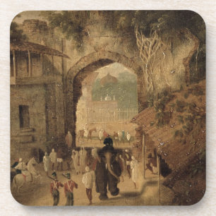 Ostzugang, Patna, 1825 (Öl auf Leinwand) Untersetzer