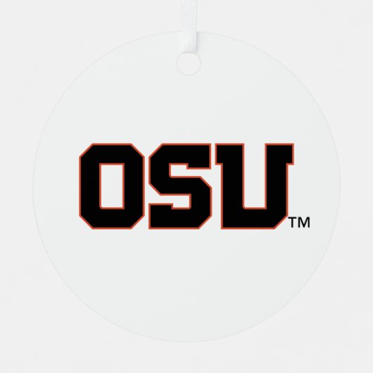 OSU ORNAMENT AUS METALL (Vorderseite)