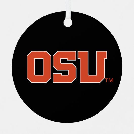 OSU ORNAMENT AUS METALL (Vorderseite)