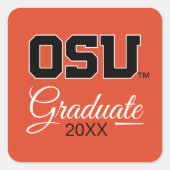 OSU QUADRATISCHER AUFKLEBER (Vorderseite)