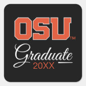 OSU QUADRATISCHER AUFKLEBER (Vorderseite)