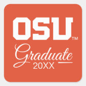 OSU QUADRATISCHER AUFKLEBER (Vorderseite)