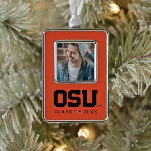OSU Rahmen-Ornament SILBER (Baum)