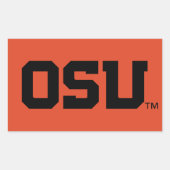 OSU RECHTECKIGER AUFKLEBER (Vorderseite)