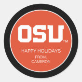 OSU RUNDER AUFKLEBER (Vorderseite)