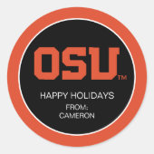 OSU RUNDER AUFKLEBER (Vorderseite)