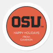 OSU RUNDER AUFKLEBER (Vorderseite)