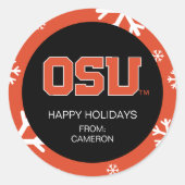 OSU RUNDER AUFKLEBER (Vorderseite)