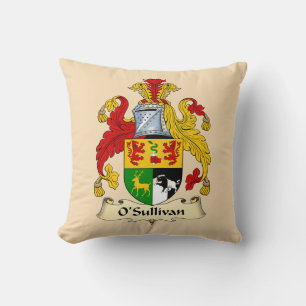 O'Sullivan Familien Wappen Kissen