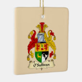 O'Sullivan Family Coat of Arms Ceramic Ornament (Rechts)