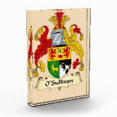 O'Sullivan Family Coat of Arms Photo Block (Links)