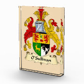 O'Sullivan Family Coat of Arms Photo Block (Rechts)
