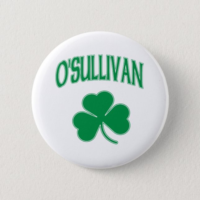 O'Sullivan-Iren-Kleeblatt Button (Vorderseite)