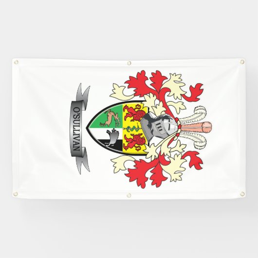 O'Sullivan-Wappen Banner (Horizontal)