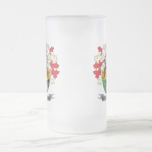 O'Sullivan-Wappen Mattglas Bierglas (Mittel)