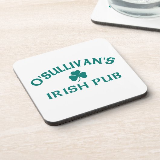 O'Sullivan's Irish Pub Getränkeuntersetzer (Linke Seite)