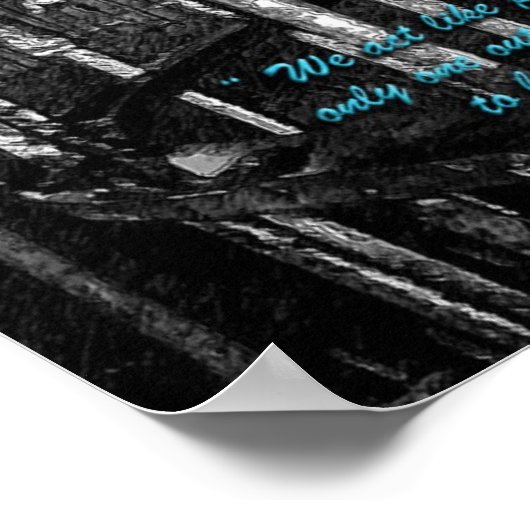 Oswald Chambers Zitat Poster (Ecke)