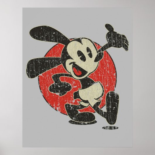 Oswald Das glückliche Rabbit Behielt zu Fuß 1927 Poster (Vorne)