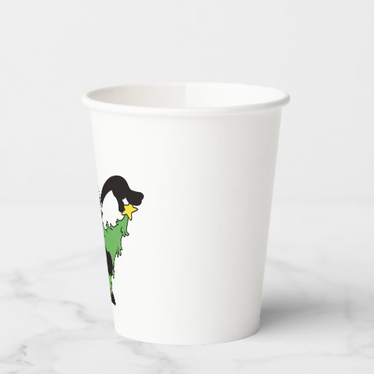 Oswald Der glückliche Rabbit Weihnachtsbaum Pappbecher (Links)