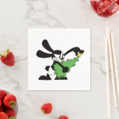 Oswald Der glückliche Rabbit Weihnachtsbaum Serviette (Beispiel)