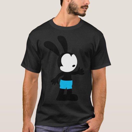 Oswald der Lucky Rabbit Classic T - Shirt (Vorderseite)