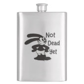 Oswald Der Optimist Philosoph Niedlich Funny Vinta Flachmann (Vorderseite)