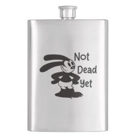 Oswald Der Optimist Philosoph Niedlich Funny Vinta Flachmann