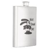 Oswald Der Optimist Philosoph Niedlich Funny Vinta Flachmann (Rechts)