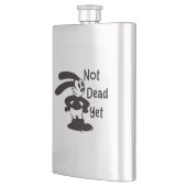 Oswald Der Optimist Philosoph Niedlich Funny Vinta Flachmann (Links)