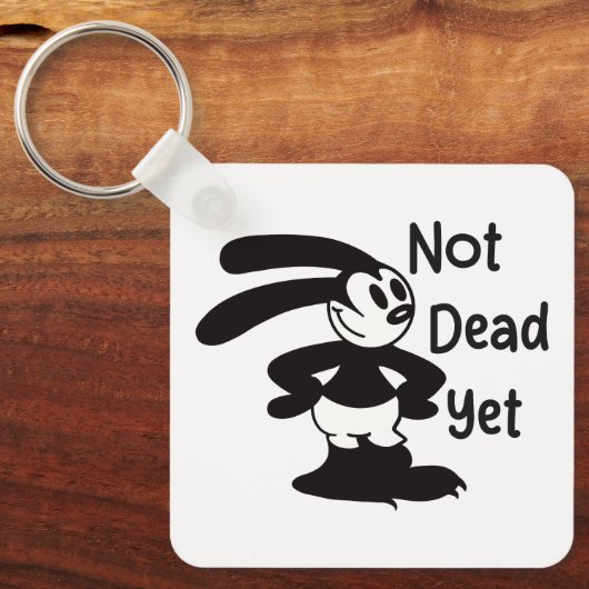 Oswald Der Optimist Philosoph Niedlich Funny Vinta Schlüsselanhänger (Vorderseite)